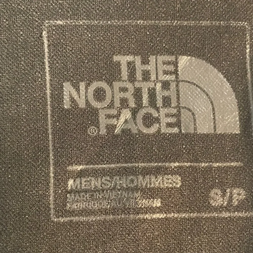 THE NORTH FACE Men’s Black Softshell Jacket with Checkered Lining - Size Small